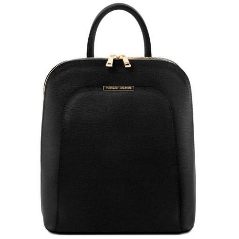 TL Bag - Saffiano leather backpack for women